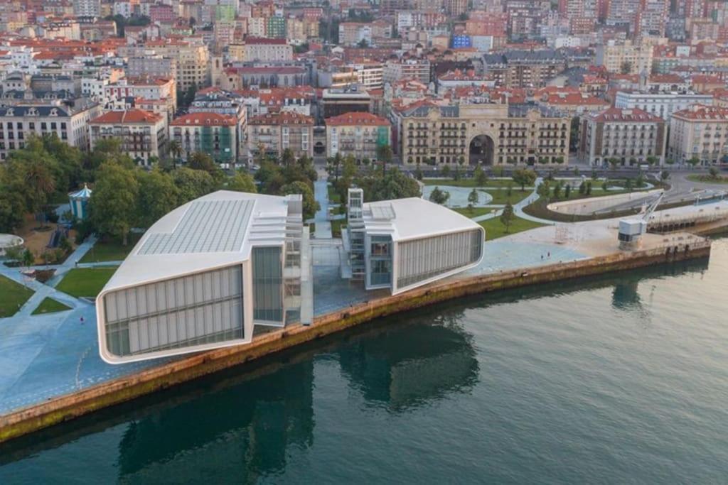 Appartamento Atiquin Boutique En Pleno Centro Santander Esterno foto